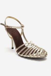 �v�����[�O�V���[�Y ���f�B�[�X �q�[�� Prologue Shoes Pasion Stiletto Pump Gold �S�[���h