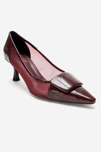 �v�����[�O�V���[�Y ���f�B�[�X �p���v�X Prologue Shoes Ola Stiletto Pump Burgundy Patent �o�[�K���f�B