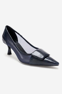 �v�����[�O�V���[�Y ���f�B�[�X �p���v�X Prologue Shoes Ola Stiletto Pump Navy Patent �l�C�r�[