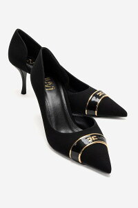 �v�����[�O�V���[�Y ���f�B�[�X �p���v�X Prologue Shoes Kendra Pointed Toe Stiletto Pump Black �u���b�N