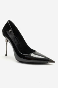 �v�����[�O�V���[�Y ���f�B�[�X �p���v�X Prologue Shoes Carlastiletto Pump Black Patent �u���b�N