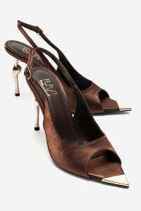 �v�����[�O�V���[�Y ���f�B�[�X �q�[�� Prologue Shoes Amore Slingback Stiletto Pump Copper