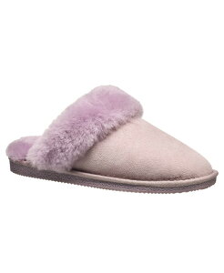 �t�����`�R�l�N�V���� ���f�B�[�X �V���[�Y �T���_�� French Connection Sheepskin Scuff Lilac ���C���b�N