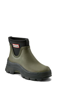 �n���^�[ ���f�B�[�X �V���[�Y �u�[�c�E���C���u�[�c Hunter Eloise Waterproof Neoprene Boot Ryegrass/ Black/ Black �u���b�N