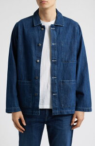 �A���b�N�X�N���[�� �����Y �{�g���X �f�j���p���c �R�b�g�� �W���P�b�g ALEX CRANE Kite Organicotton Denim Jacket Indigo �C���f�B�S
