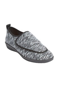 �R���t�H�[�g�r���[ ���f�B�[�X �V���[�Y �X�j�[�J�[ Comfortview The Coen Orthotic Flat Black Marled �u���b�N