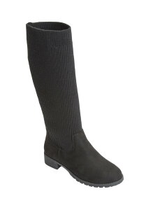 �R���t�H�[�g�r���[ ���f�B�[�X �V���[�Y �u�[�c�E���C���u�[�c Comfortview The Antonella Calf Boot Black �u���b�N