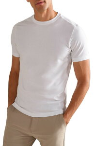 ���[�k �����Y �g�b�v�X T�V���c �X�����t�B�b�g Rhone Slim Fit Performance T-Shirt White �z���C�g