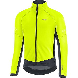 �S�A�E�F�A �����Y �A�E�^�[ �W���P�b�g�E�u���]�� GOREWEAR C3 Gore-Tex Infinium Thermo Jacket - Men's Neon Yellow/Black �u���b�N
