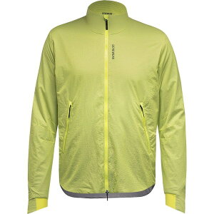 �S�A�E�F�A �����Y �A�E�^�[ �W���P�b�g�E�u���]�� GOREWEAR Concurve Windstopper Insulated Jacket - Men's Lime Yellow �C�G���[