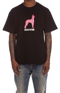�A�C�X�N���[�� �����Y �g�b�v�X T�V���c �O���t�B�b�N ICECREAM Fido Graphic T-Shirt Black �u���b�N