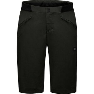 �S�A�E�F�A �����Y �{�g���X �n�[�t�p���c�E�V���[�c GOREWEAR Fernflow Short - Men's Black �u���b�N