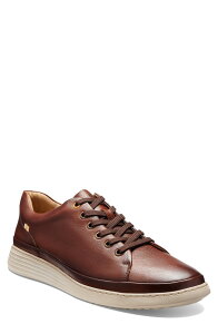 �T�~���G���t�h�o�[�h �����Y �V���[�Y �X�j�[�J�[ Samuel Hubbard Featherlight Fast Sneaker Cognac Leather