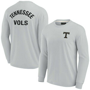 �t�@�i�e�B�N�X �V�O�l�`���[ ���f�B�[�X �g�b�v�X T�V���c Unisex Fanaticsignature Gray Tennessee Volunteers Elementsuper Soft Long Sleeve T-Shirt Gray �O���[
