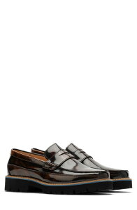 �}�[�N�m�[���� �����Y �V���[�Y ���[�t�@�[ MARC NOLAN Alder Penny Loafer Mahogany Patent