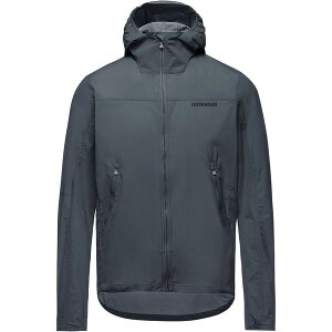 �S�A�E�F�A �����Y �A�E�^�[ �W���P�b�g�E�u���]�� GOREWEAR Fernflow Hooded Windbreaker - Men's Lab Graphite �O���t�@�C�g