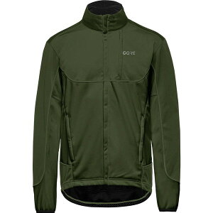 �S�A�E�F�A �����Y �A�E�^�[ �W���P�b�g�E�u���]�� GOREWEAR C5 Gore Windstopper Thermo Trail Jacket - Men's Utility Green �O���[��