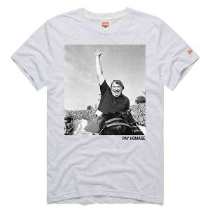 �I�}�[�W�� ���f�B�[�X �g�b�v�X T�V���c Unisex Homage John Madden Ash Oakland Raiders Tri-Blend T-Shirt Ash �A�b�V��