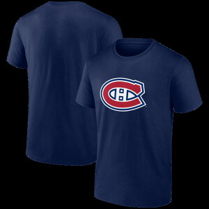 ���S�A�X���`�b�N �����Y �g�b�v�X T�V���c Men's Logo Athletic Navy Montreal Canadiens Essential T-Shirt Navy �l�C�r�[