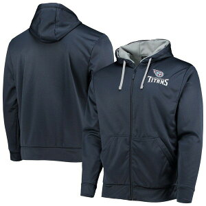 �_���u���b�N �����Y �A�E�^�[ �p�[�J�[�E�X�E�F�b�g Men's Dunbrooke Navy/Gray Tennessee Titans Apprentice Full-Zip Hoodie Navy �l�C�r�[