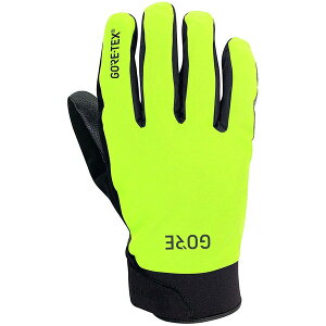 �S�A�E�F�A �����Y �A�N�Z�T���[ ��� GOREWEAR C5 Gore-Tex Thermo Glove - Men's Neon Yellow/Black �u���b�N