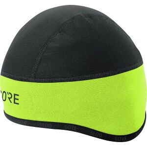 �S�A�E�F�A ���f�B�[�X �A�N�Z�T���[ �X�q �L���b�v GOREWEAR C3 Gore Windstopper Helmet Cap Neon Yellow/Black �u���b�N