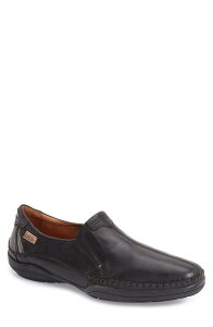 �s�R���[�m�X �����Y �V���[�Y PIKOLINOS 'San Telmo' Slip-On Black/ Dark Grey Leather �u���b�N