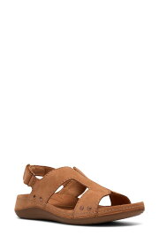 クラークス レディース シューズ ヒール サンダル Clarks Cecily Sun Slingback Sandal (Women) TANUBUCK タン