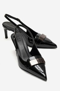 �v�����[�O�V���[�Y ���f�B�[�X �p���v�X Prologue Shoesollenne Stiletto Pump Black �u���b�N