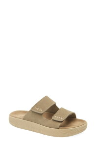 ���F�W�� ���f�B�[�X �V���[�Y �T���_�� Veja Etna Slide Sandal (Women) TAUPE ALMOND �g�[�v