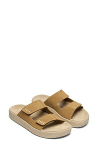 ���F�W�� ���f�B�[�X �V���[�Y �T���_�� Veja Etna Slide Sandal (Women) TENT ALMOND