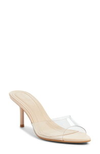 �I�[�v���G�f�B�b�g ���f�B�[�X �V���[�Y �q�[�� �T���_�� Open Edit Micaheeled Sandal (Women) CLEAR