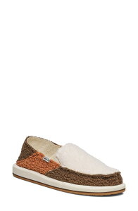 �T�k�[�N ���f�B�[�X �V���[�Y �X�j�[�J�[ Sanuk Donna Sneaker (Women) NATURAL PATCHWORK
