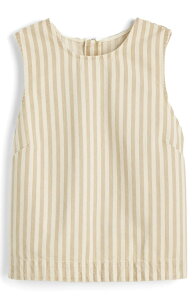 ���C�h�E�F�� ���f�B�[�X �g�b�v�X �V���c �f�j�� Madewell Stripe Denim Boxy Shell Top KHAKI SAND STRIPE �J�[�L