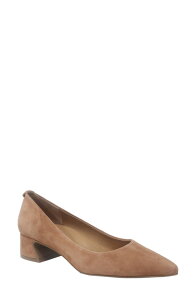 �W�F���g���\�E���Y ���f�B�[�X �V���[�Y �q�[�� Gentle Souls Gardena Pointed Toe Pump Camel Suede �L������