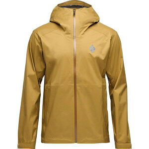 �u���b�N�_�C�������h �����Y �A�E�^�[ �W���P�b�g�E�u���]�� Black Diamond Fineline Stretch Shell - Men's Flax