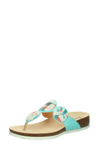 �X�B���N ���f�B�[�X �V���[�Y �T���_�� Think! Julia Circles Flip Flop Aruba/ Kombi