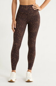 �G���s�[�W�[ ���f�B�[�X �{�g���X ���M���X �v�����g MPG Print Sculpt Leggings CARIBOU LEOPARD �A�j�}��