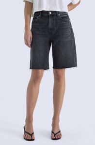 �s�X�g�[�� ���f�B�[�X �{�g���X �f�j���p���c �V���[�g�p���c Pistola Nolan Denim Raw Hem Bermuda Shorts NIGHT CLUB �f�j��