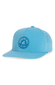 �X���j�[�Y �����Y �A�N�Z�T���[ �X�q �L���b�v Swannies Wade Perforated Snapback Baseball Cap OCEAN