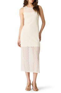 �X�e�B�[�u �}�f�� ���f�B�[�X �g�b�v�X �����s�[�X �m�[�X���[�u Steve Maddenyssa Sleeveless Dress IVORY �A�C�{���[