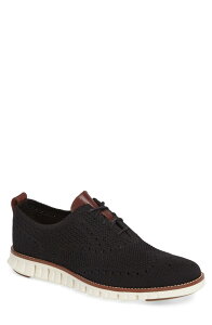 �R�[���n�[�� �����Y �V���[�Y �I�b�N�X�t�H�[�h Cole Haan ZeroGrand Stitchlite Wing Oxford Black/ Ivory �A�C�{���[