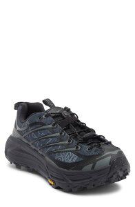 �z�J�I�l�I�l �����Y �V���[�Y �X�j�[�J�[ HOKA Mafate Three2 Wordmark Sneaker Black / Outer Orbit �u���b�N