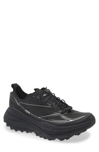 �z�J�I�l�I�l �����Y �V���[�Y �X�j�[�J�[ HOKA Stinsone7 Trail Sneaker Black / Silver �u���b�N