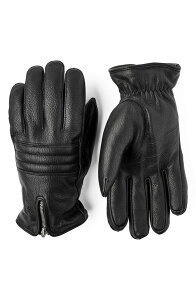 �w�X�g�� �����Y �A�N�Z�T���[ ��� ���U�[ Hestra Keith Leather Gloves Black �u���b�N