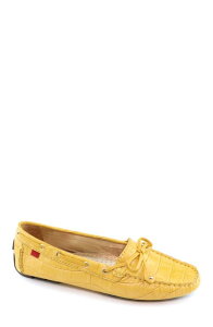 �}�[�N�W���Z�t�j���[���[�N ���f�B�[�X �V���[�Y �X���b�|���E���[�t�@�[ Marc Joseph New York Cypress Hill Croco Tiebow Driver Loafer Sunflower Croco