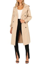 ペタルアンドパップ レディース アウター ジャケット・ブルゾン コート Petal & Pup Trina Belted Trench Coat BEIGE ベージュ