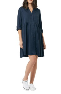 ���C�v�}�^�j�e�B ���f�B�[�X �g�b�v�X �����s�[�X Ripe Maternity Demi Tencel Dress (Maternity) NAVY �l�C�r�[