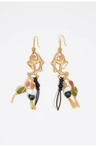 �r���o�C���[�� ���f�B�[�X �A�N�Z�T���[ �s�A�X�E�C�������O Bimba y Lola Metal And Ceramic Fish Earrings GOLD �S�[���h