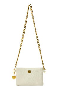 �V���N������ ���f�B�[�X �o�b�O �L���e�B���O ���U�[ THINK ROYLN Almost Famous Quilted Leather Crossbody Bag CREAM PYTHON LEATHER �N���[��